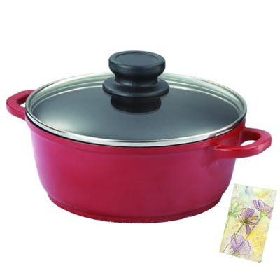 Prestige Omega Die-Cast Casserole 200 mm with Lid