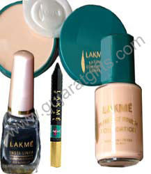 Lakme Hamper - 1 - Eye Liner + Eye Kajal + Compact + Foundation