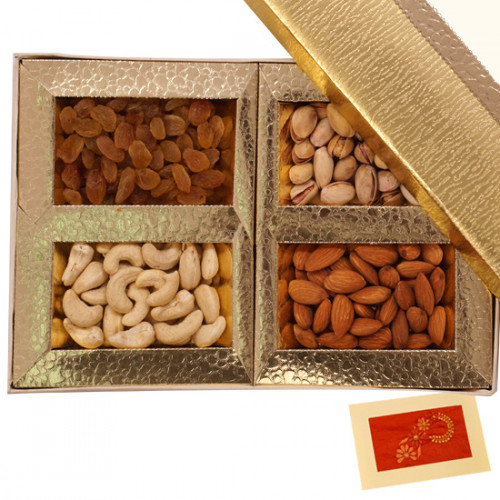 Assorted Dryfruits 500 gms and Card