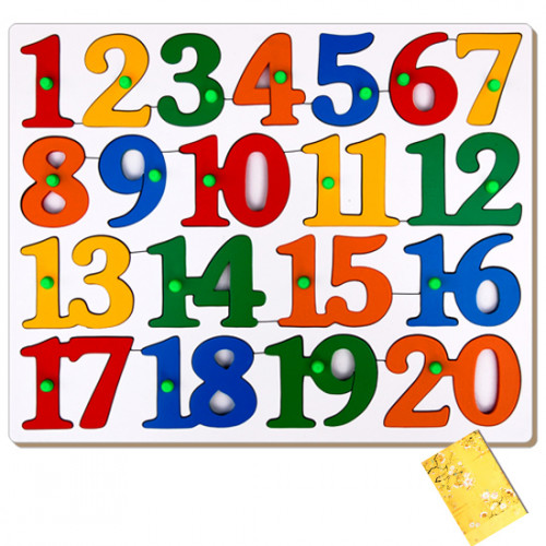 Counting Puzzle Tray - 1 to 20
