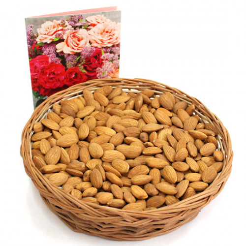 Almond Basket and Card