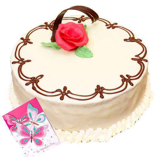 Sweet Treat - Vanilla Cake 1/2 Kg + Card