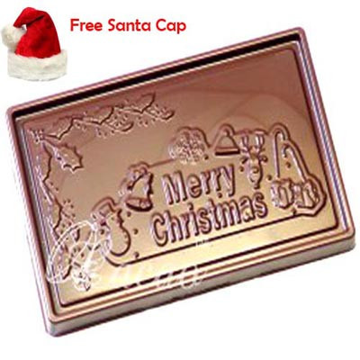 Merry Christmas Chocolate Bar Small