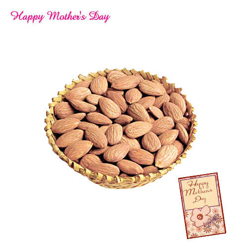 Almond Basket - Almond 200 gms and Card