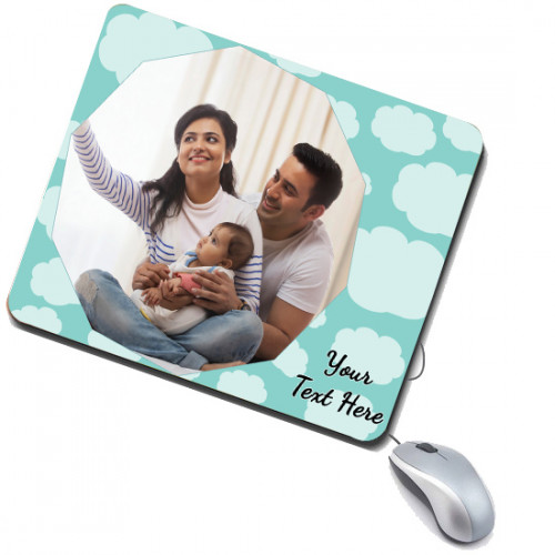 Personalized Photo Mouse Pad & Card