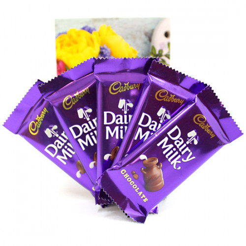 Diary Milk Special - 5 Dairy Milk and Card