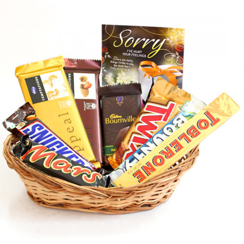 Choco Special - 2 Temptations, Bournville, Toblerone, Snickers, Mars, Twix, Bounty and Card
