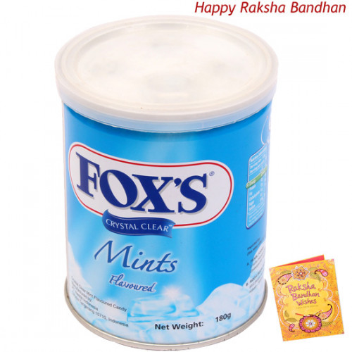 Fox's Crystal Clear - Mint Flavour (Rakhi & Tika NOT Included)