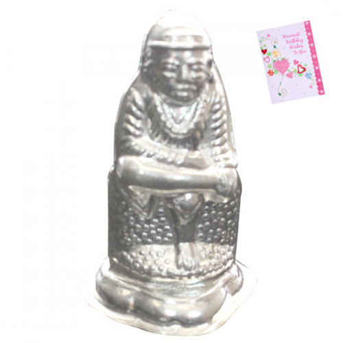 Silver Saibaba Idol