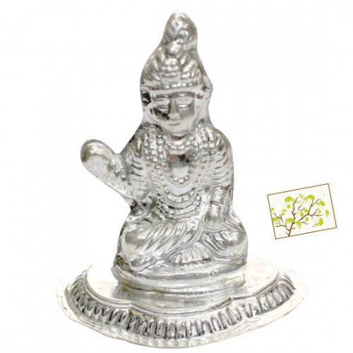 Silver Bal Krishna Idol