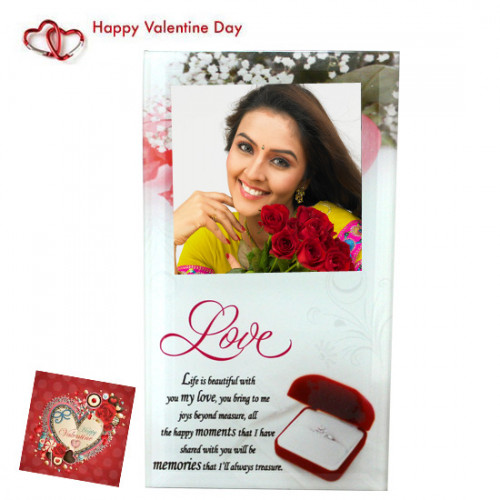 Love Photo Frame & Valentine Greeting Card