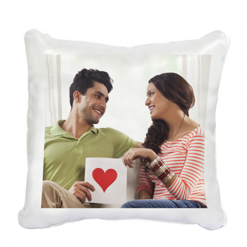 To My Love Happy Valentines Day Personalized Cushion & Valentine Greeting Card