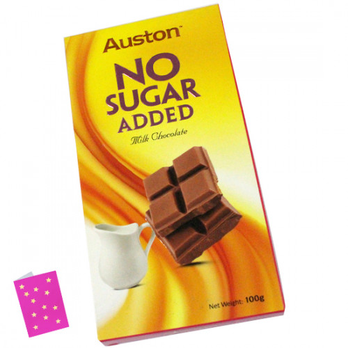 Auston No Sugar Added Milk Chocolate