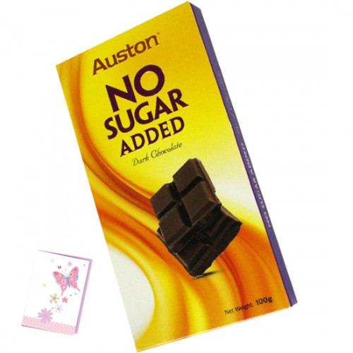 Auston No Sugar Added Dark Chocolate