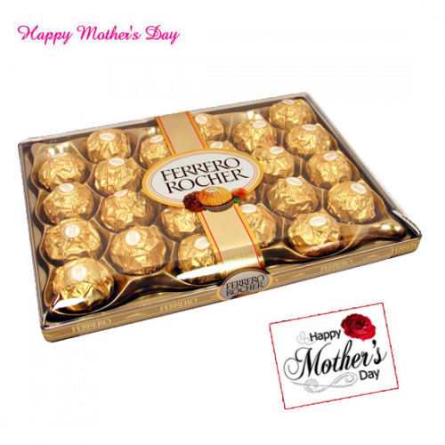 Golden Love - Ferrero Rocher 24 Pcs and card