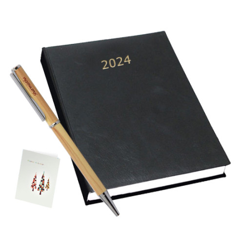 Ideal Regards - Executive Diary, Personalised Pen & Card