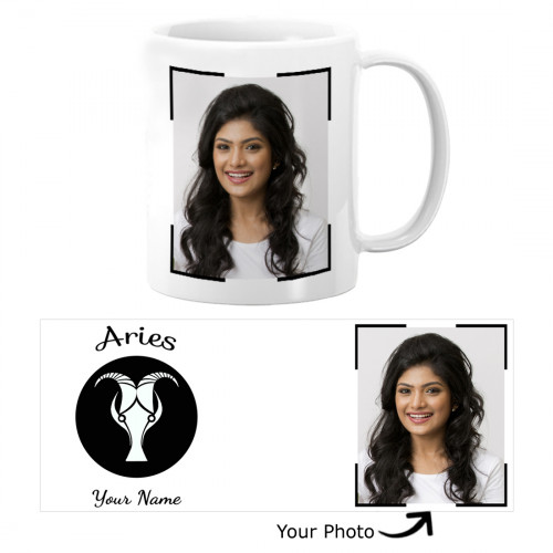 Aries Zodiac Personalized Mug