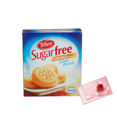 Tiffany Sugarfree Orange Cream Biscuits