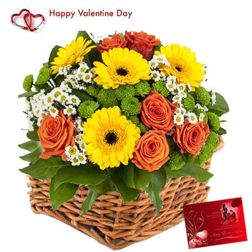 Ever Caring Love - 30 Exotic Flowers Basket