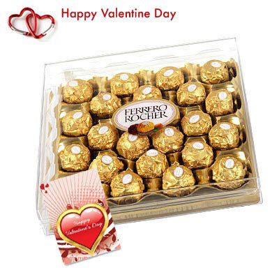 Ferrero Rocher - Ferrero Rocher 24 pcs + Valentine Greeting Card
