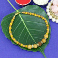 Fashionable Sandalwood & Rudraksha Bracelet Rakhi