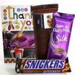 Care for Love - Dairy Milk Silk, Temptations, Snickers and Card