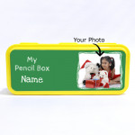 Personalized Photo Pencil Box with Name