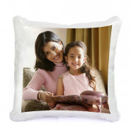 Love You Mom Personalized Cushion and Card
