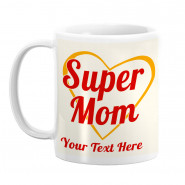 Super Mom Personalized Mug and Card
