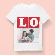Love Couple Personalized T-Shirt & Card
