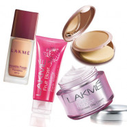 Lakme Total Care - Face Wash + Day Cream + Compact + Foundation