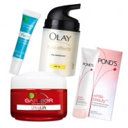 Complete Protection - Anti Wrinkle Cream + Olay Total Effects + Lightning Cream + Pimple Control Pen