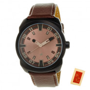 Fastrack Sports Analog Brown Dial