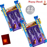 Cadbury Bars - Cadbury's 10 bars with Laxmi-Ganesha Coin