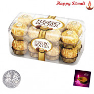 Ferrero Rocher 16 pcs with Laxmi-Ganesha Coin