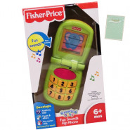 Fisher-Price Growing Baby Fun Sounds Flip Phone
