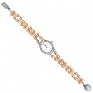 Two String Pink Pearl Watch