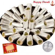 Pista Roll - Pista Roll 1 kg with Laxmi-Ganesha Coin