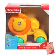 Fisher-Price Growing Baby - Press and Crawl Lion