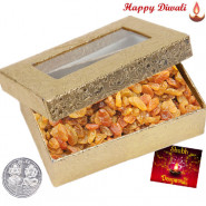 Raisin Box 400 gms - Raisin with Laxmi-Ganesha Coin