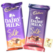 Silk Combo - 2 Cadbury Dairy Milk Silk & Card