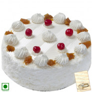 Special Sweet - Pina Treat (Eggless) 1 Kg + Card