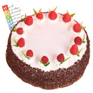 Five Star Bakery - Sweet Strawberry 1 Kg and Card