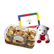 Splendid Love - Ferrero Rocher 16pcs + Teddy 6