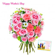 Bouquet for You - Bouquet of 50 Assorted Flowers and Card