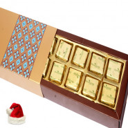 Christmas Gifts Chocolates - Gold 10 pcs Chocolate Box