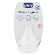 Chicco Physiological Teat with Anti-Colic Valve Medium Flow