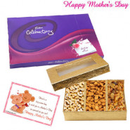 Dryfruit with Celebrations - Celebrations, Assorted Dryfruits 200 gms and Card