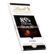 Lindt Excellence 85% Cocoa and Card