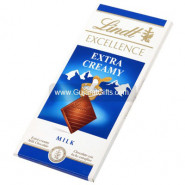 Lindt Excellence Extra Creamy and Card
